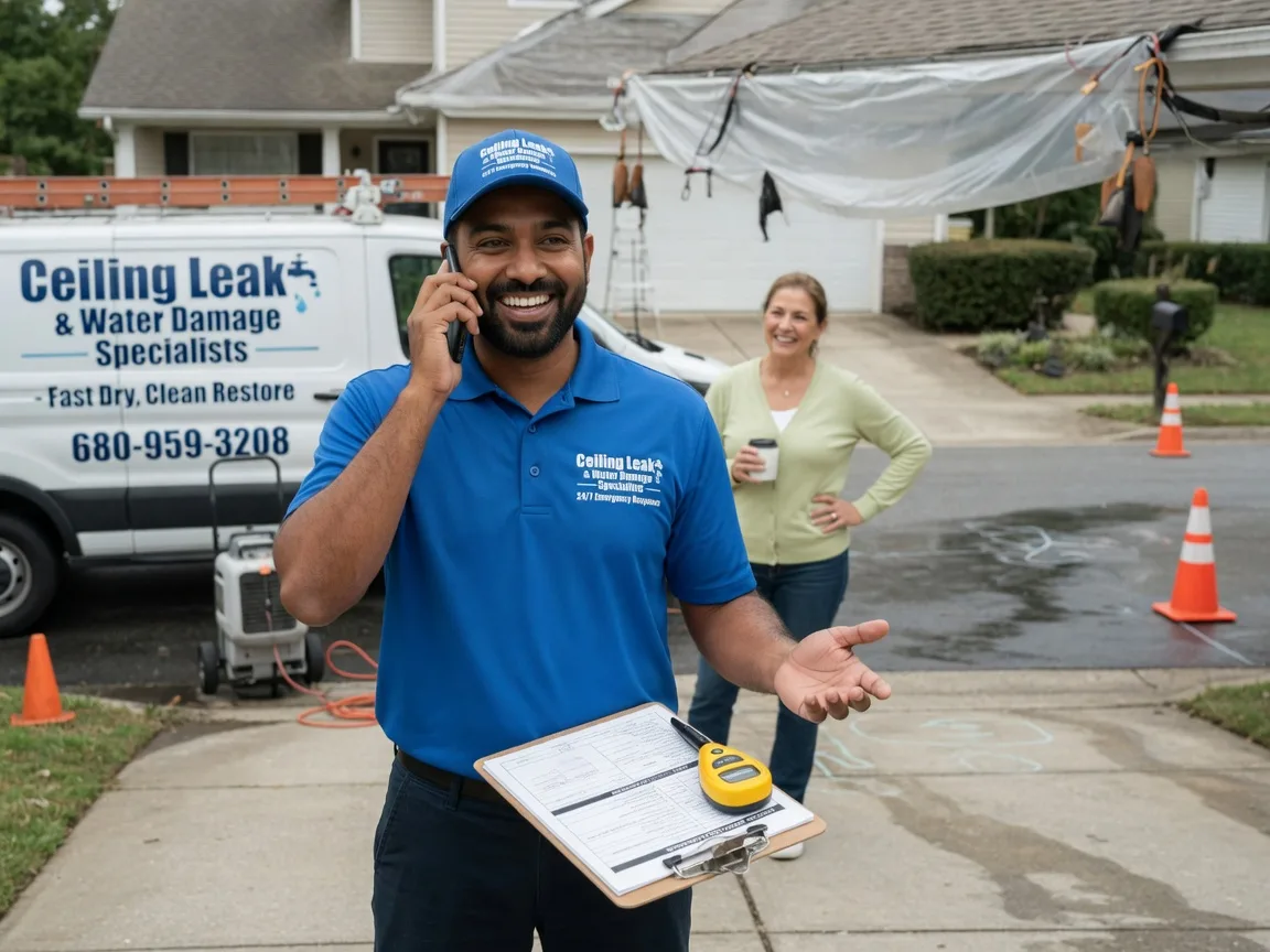 Ceiling Leak Cleanup Saint Leo, FL FAQs